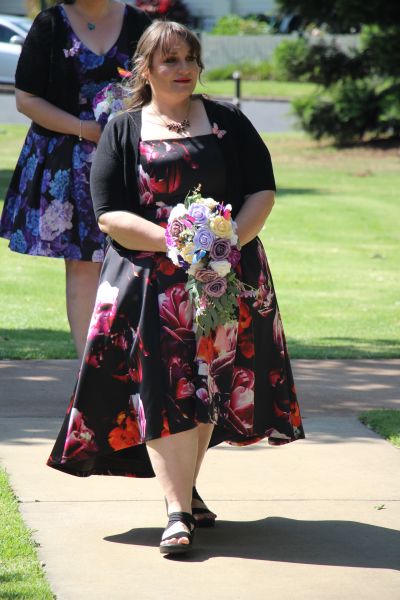 Rachel arriving
