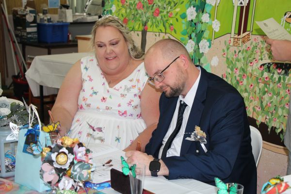 Signing the register