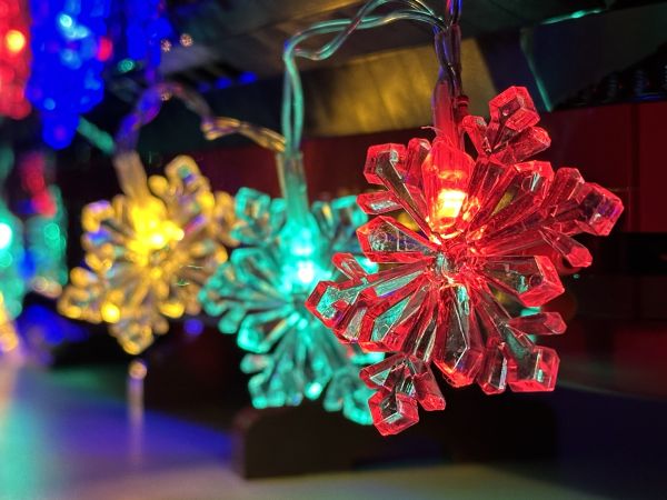 Snow flake lights