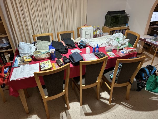 Holiday packing