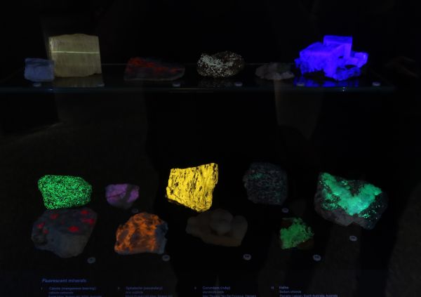 Fluorescent minerals