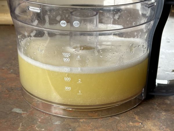 All the lemon juice