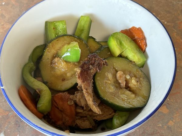 Pork stir fry
