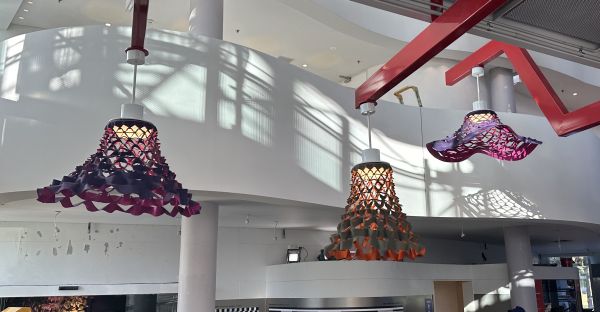 Questacon swirly things