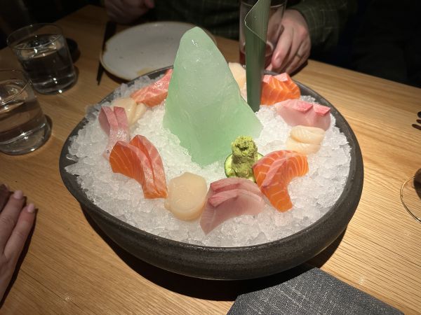 Raku sashimi