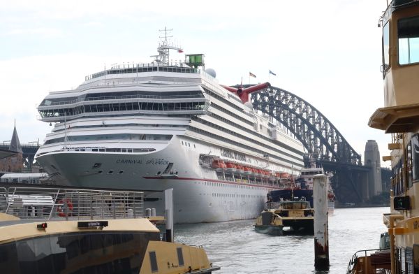 Carnival Splendor at Circular Quay