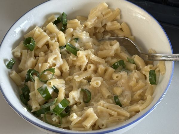 Mac and cheese experiment