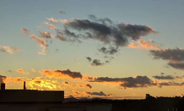 Sunset clouds
