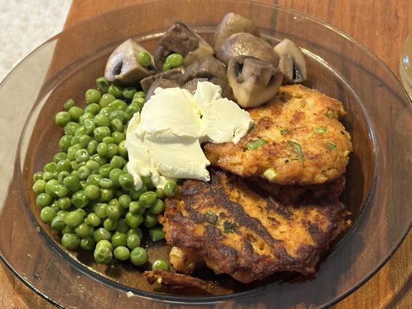 Sweet potato rissoles