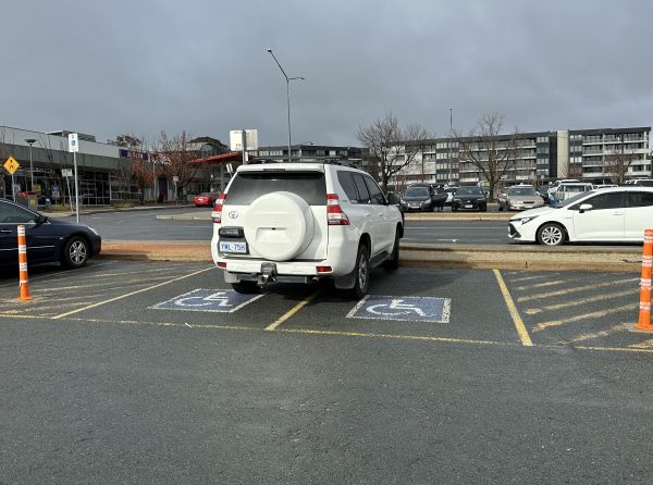 You park like an asshole