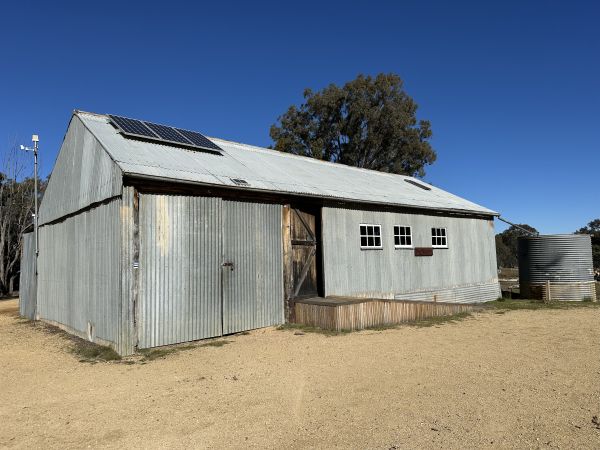Mulligans Flat woolshed