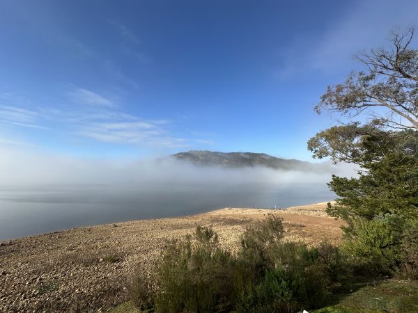 Fog over Lake Burrinjuck