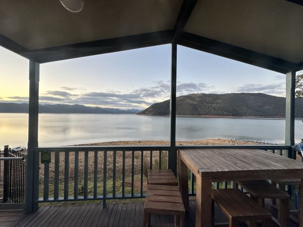 View from our cabin