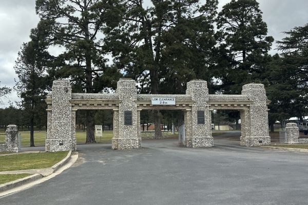 Gate at Yass