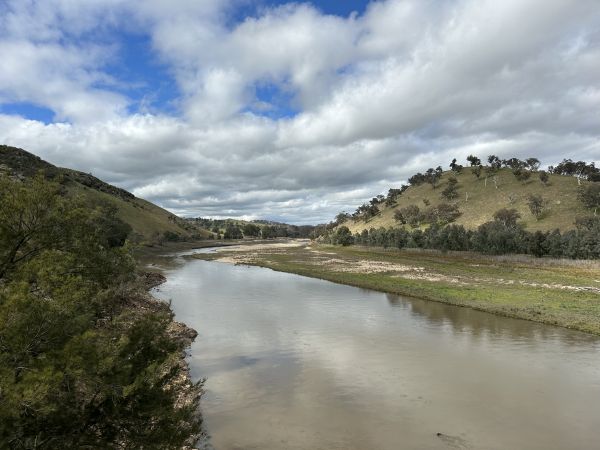 View from Taemas Bridge