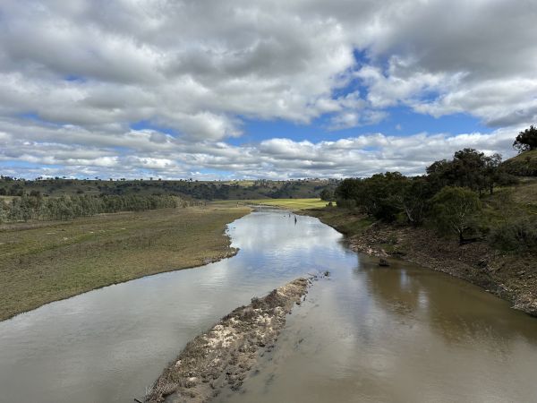 View from Taemas Bridge