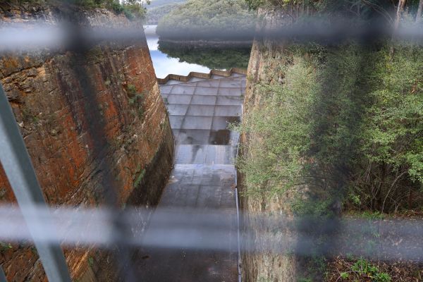 Spillway at Avon Dam