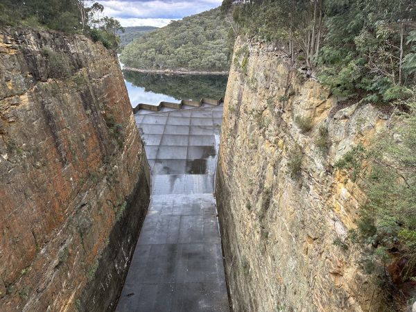 Spillway at Avon Dam