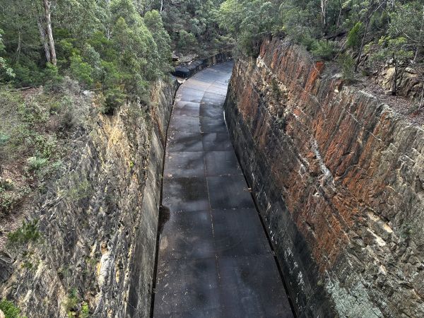 Spillway at Avon Dam