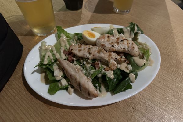 Badger chicken caesar salad