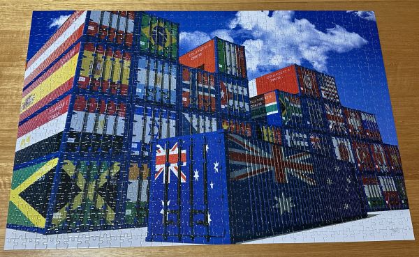 Containers jigsaw