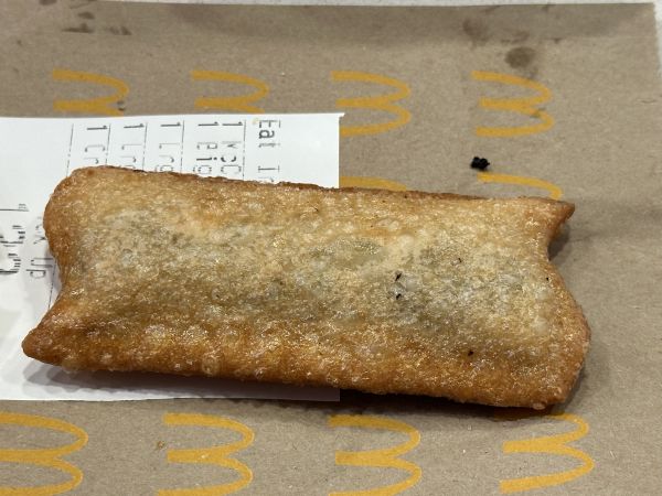 Maccas creme brulee pie