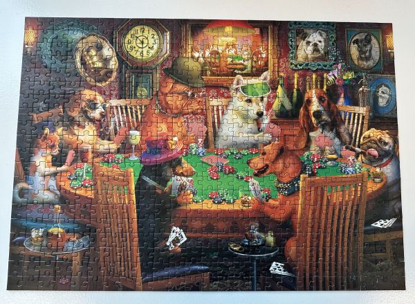 Dogs Playing Poker jigsaw