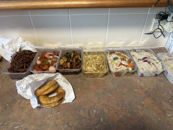 Dumpling Inn feast