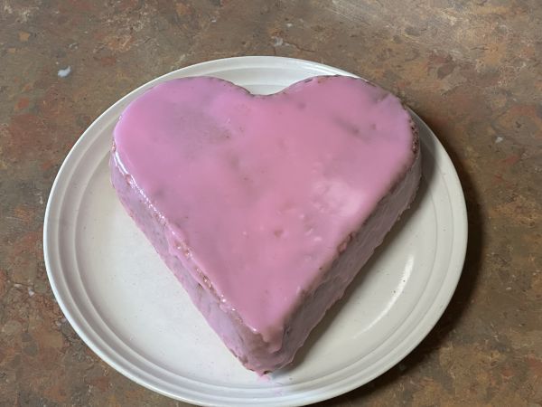 Heart cake