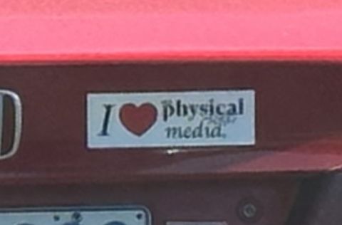 I heart physical media