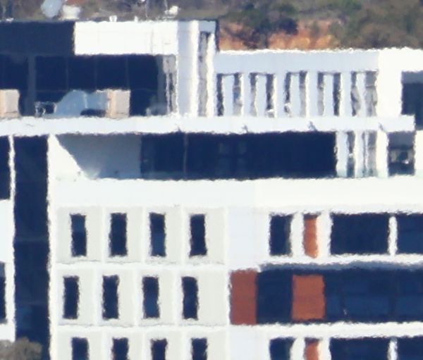 Long lens 800mm UC raw pixels
