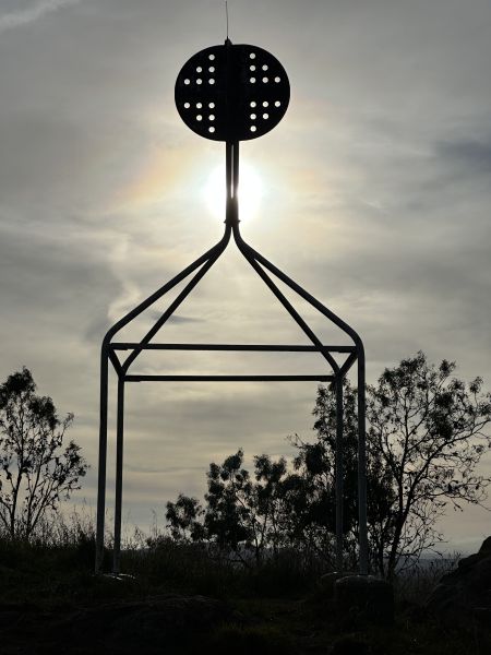 Trig station on Mt Rogers