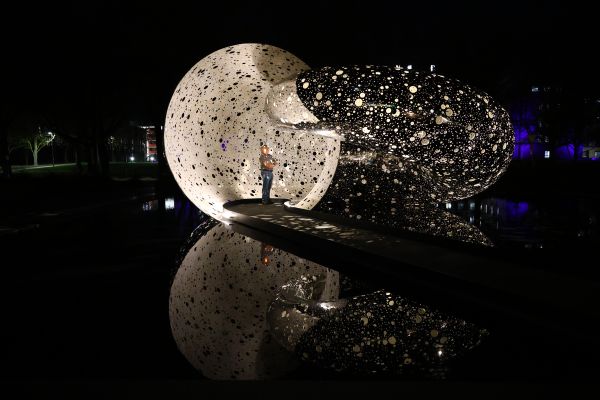 Ouroboros by night