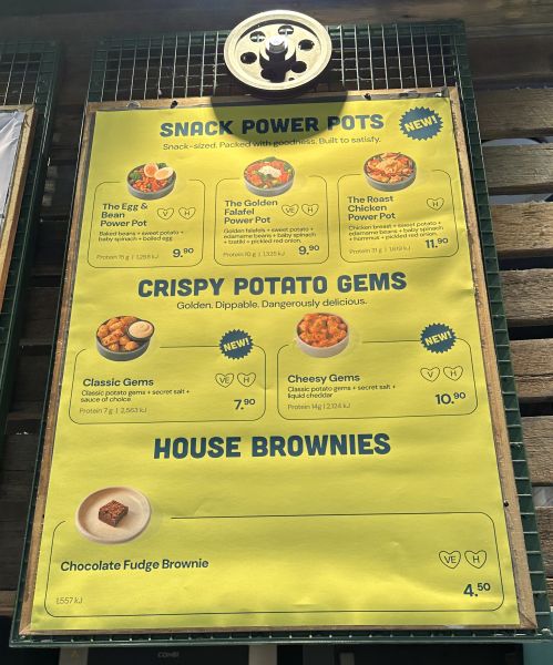 Spud Bar gems sign