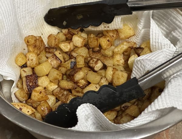 Fried swedes
