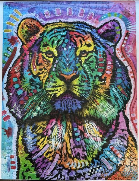 Tiger jigsaw