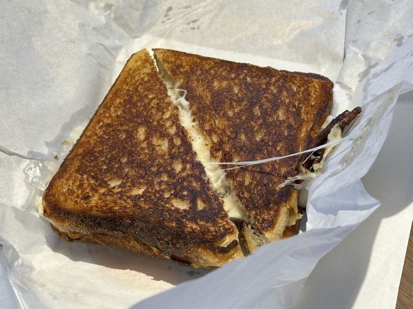 Truffle toastie from Le Cheeserie
