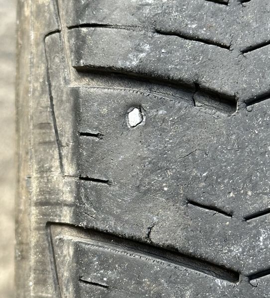 Metal in our tyre