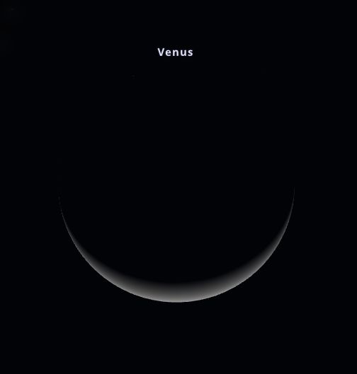 Venus stellarium