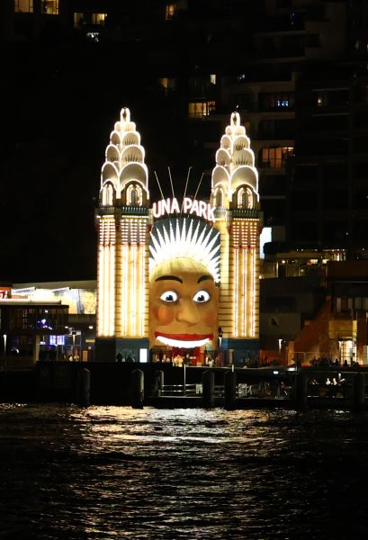 View from Vivid party boat