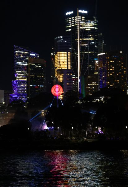 View from Vivid party boat