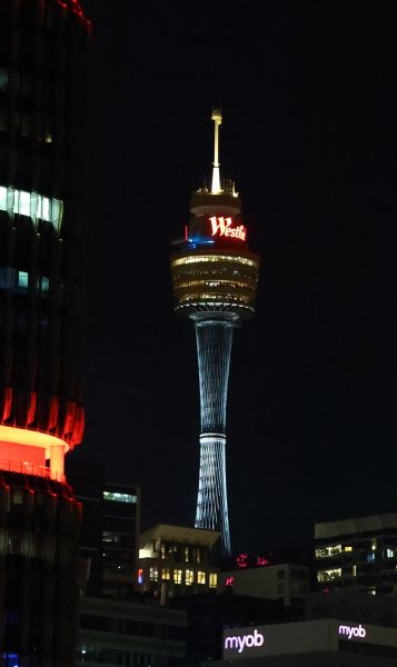 View from Vivid party boat