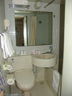 Cubicle bathroom