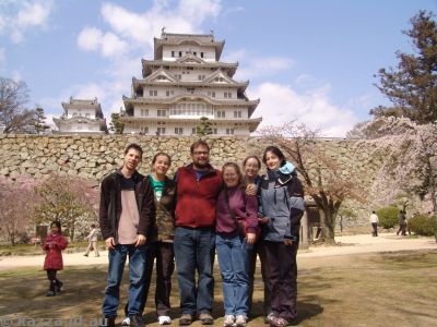 First of only two group photos we had in Japan