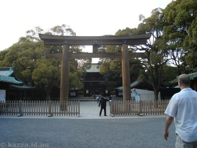 Meiji Shrine in Yoyogi Park