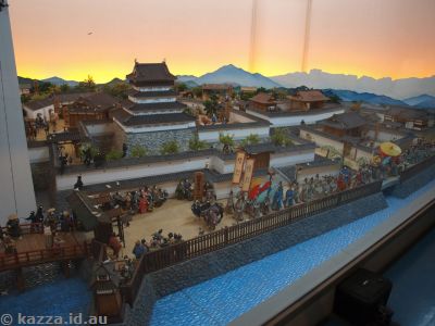 Diorama in Kokura Castle