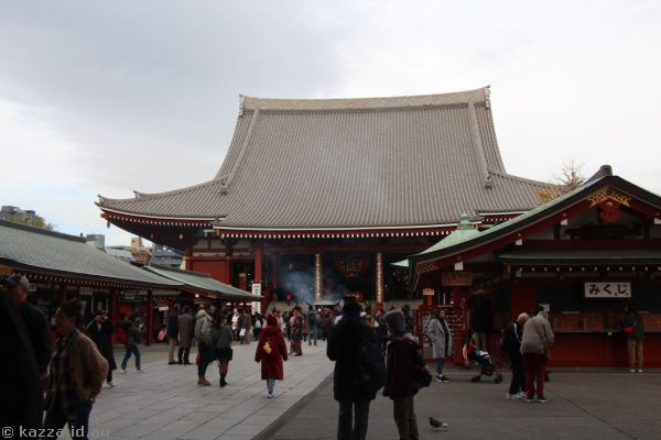 Sensoji temple at Asakusa