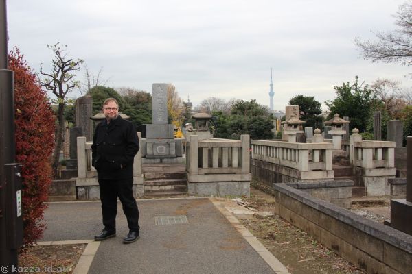 Stu in Yanaka Cemetery Park