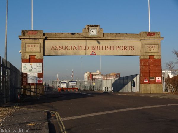 Entrance to City Cruise Terminal - Associated British Ports