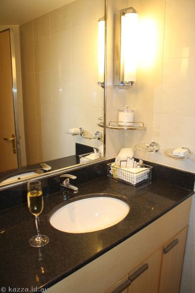 Vanity in our Princess Grill bathroom